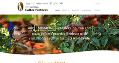 Desktop Screenshot of coffee-partners.org